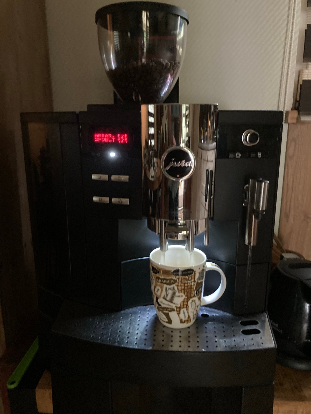 Jura XS9 PRO  One Touch volautomatische koffiemachine, Witgoed en Apparatuur, Koffiezetapparaten, Ophalen, Afneembaar waterreservoir