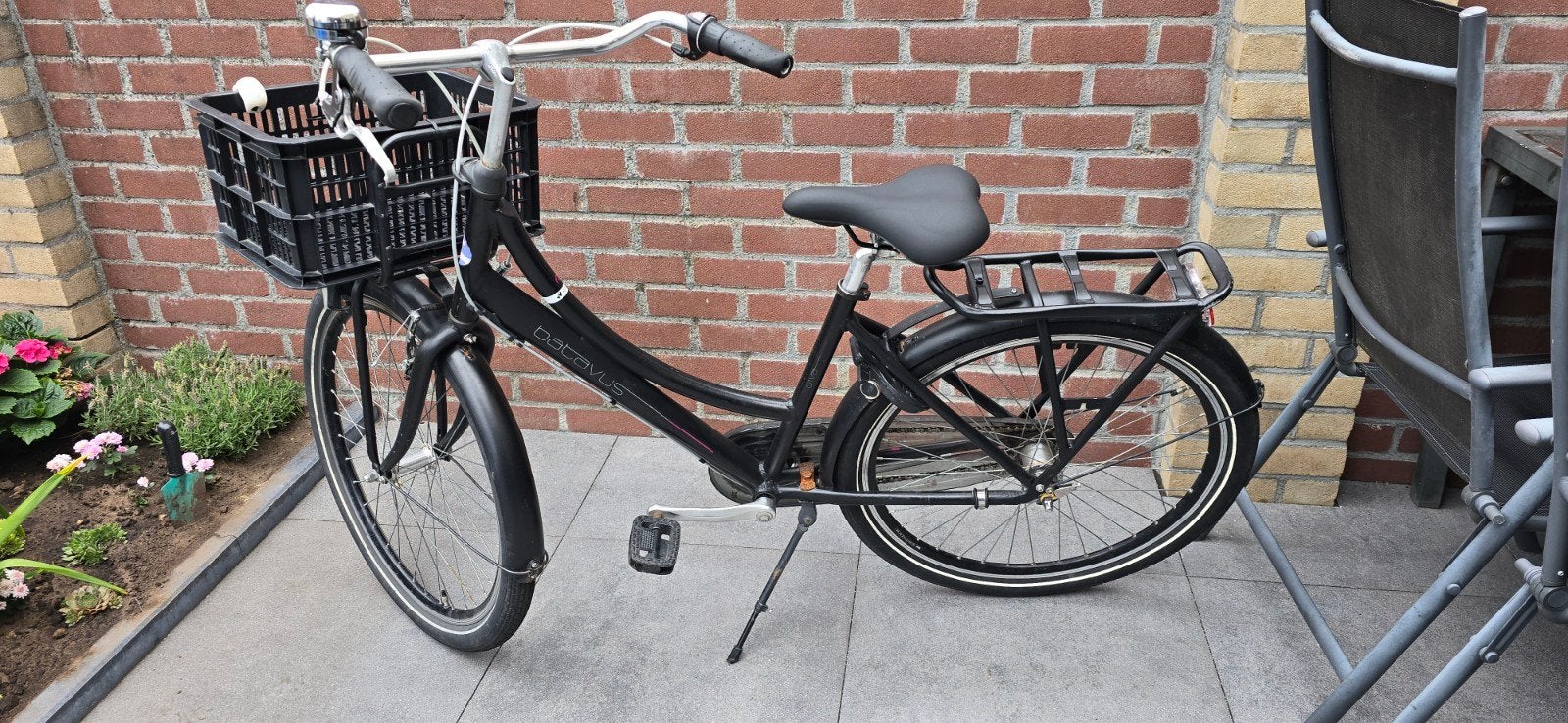 Batavus Diva meidenfiets 26 inch, Ophalen, Terugtraprem, Gebruikt, Versnellingen