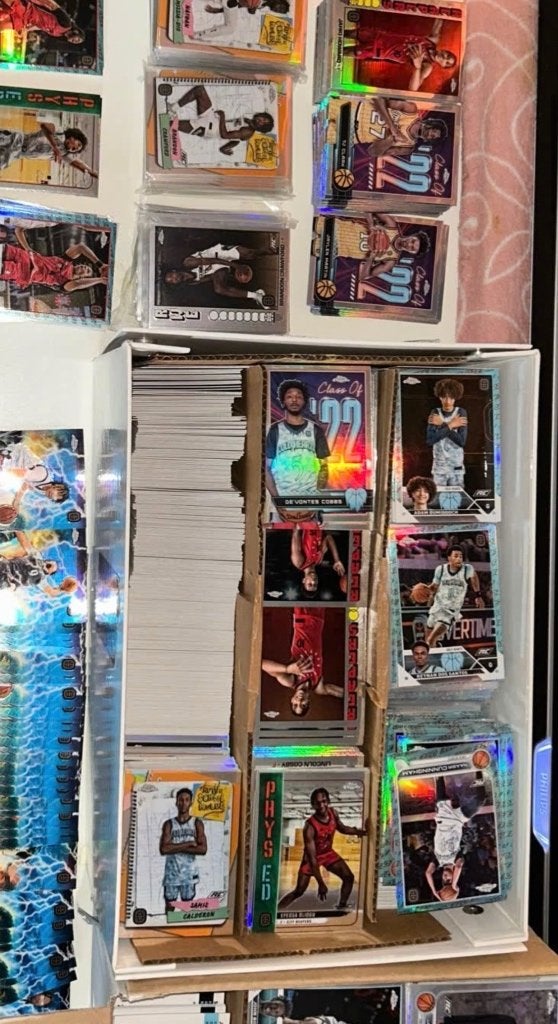 Nba topps chrome basketball kaarten, Ophalen of Verzenden, Zo goed als nieuw, Plaatje
