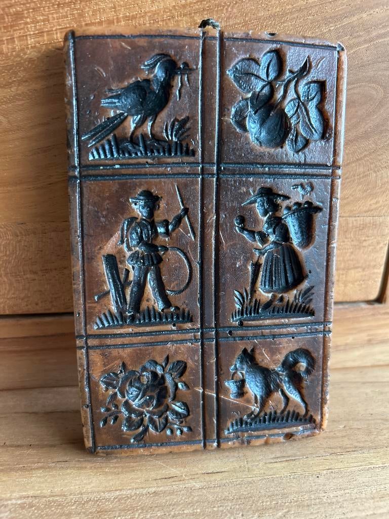 Vintage botervorm / vorm van was, Ophalen of Verzenden