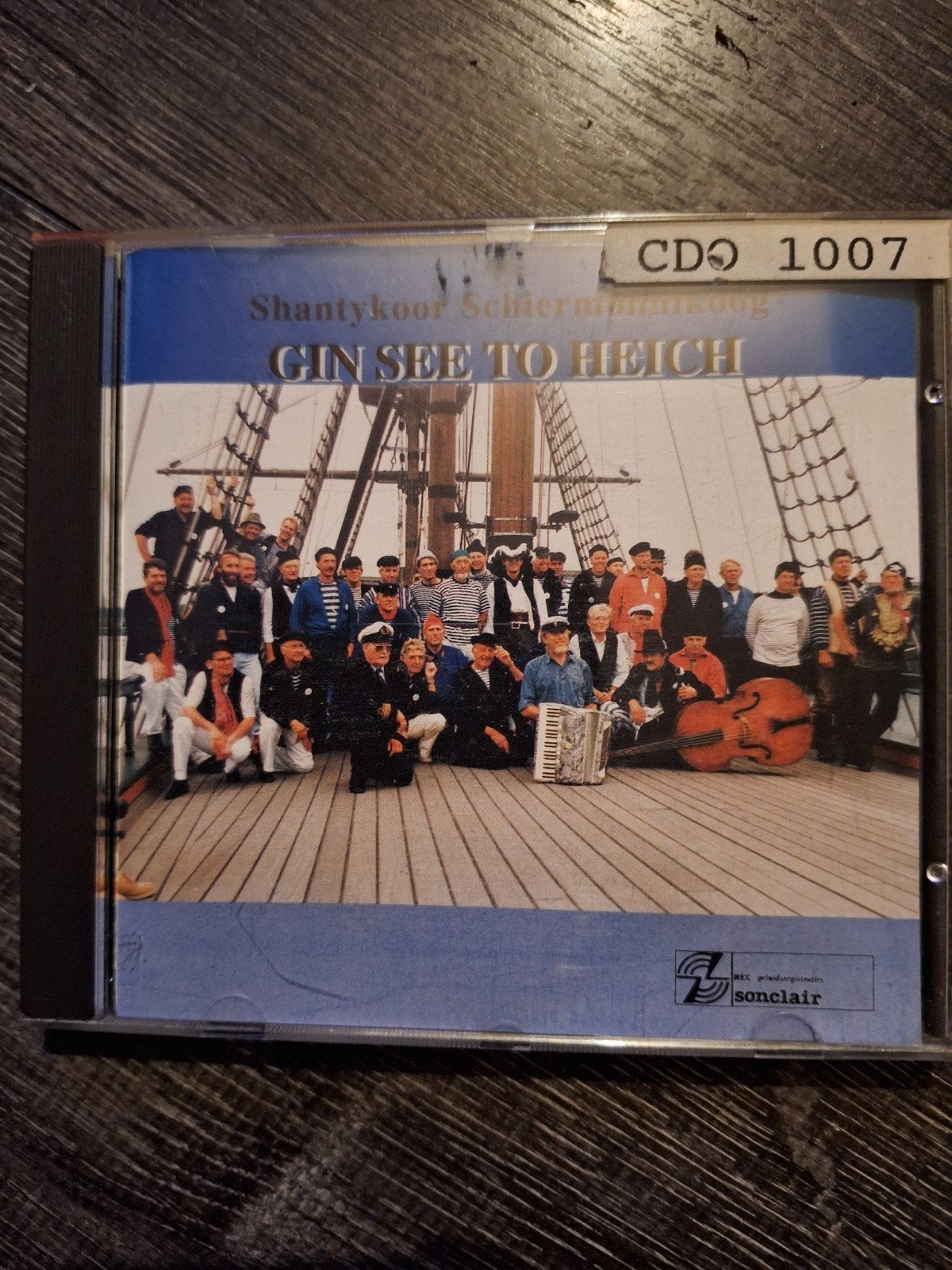 Shantykoor Schiermonnikoog - Gin See To Heich CD, Cd's en Dvd's, Ophalen of Verzenden, Gebruikt, Album, Inclusief doosje