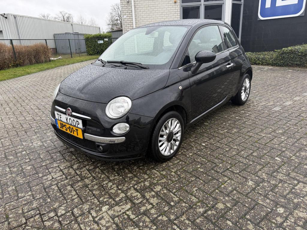 Fiat 500 1.2 Popstar, Stof, Gebruikt, 4 cilinders, 840 kg