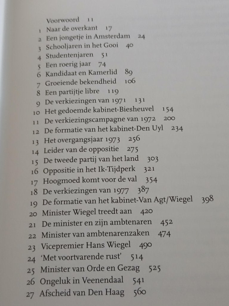 Hans wiegel, Boeken, Ophalen of Verzenden, Zo goed als nieuw