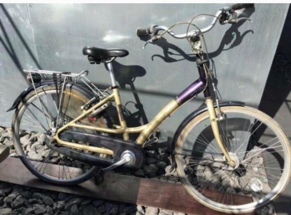 Mooie Batavus Twister meisjesfiets damesfiets, Ophalen, Gebruikt, Schijfrem, 26 inch of meer