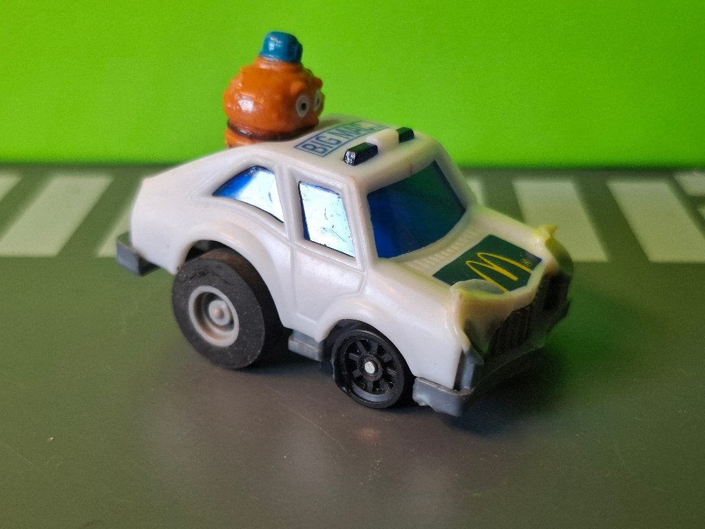 McDonalds Fast Macs - Big Mac Police car 1987 [wit] 3, Verzamelen, Ophalen of Verzenden, Gebruikt, Overige typen