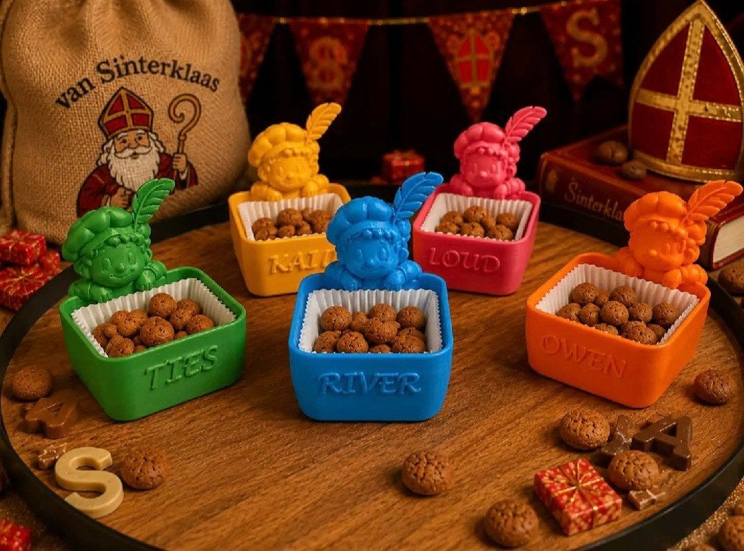 pepernotenbakje gepersonaliseerd met naam, Diversen, Ophalen of Verzenden, Nieuw