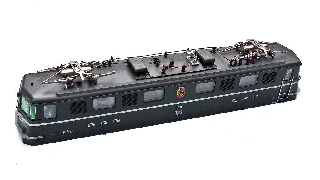 Märklin SBB Ae 6/6 lange versie kappen (als) nieuw, Locomotief, Gelijkstroom of Wisselstroom, Ophalen of Verzenden, Zo goed als nieuw