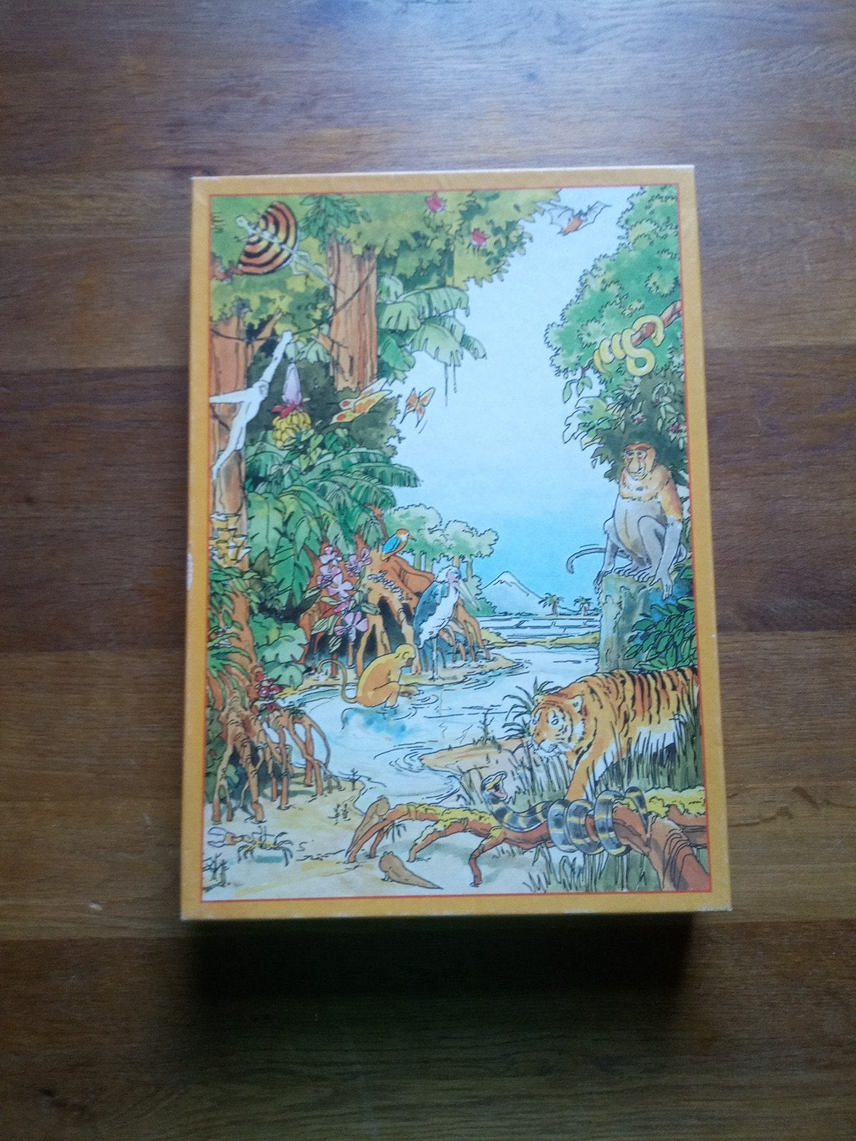 WWF Oriëntal puzzel compleet 1000 stukjes, Ophalen, 500 t/m 1500 stukjes, Zo goed als nieuw, Legpuzzel