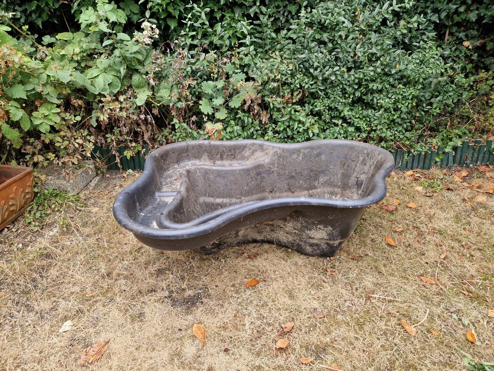 Voorgevormde vijver, vijverbak, tuin, Ophalen, Gebruikt