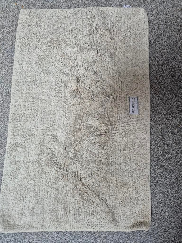 Riviera Maison Badmat - Beige (geen antislip), Ophalen of Verzenden, Gebruikt, Beige, Badmat
