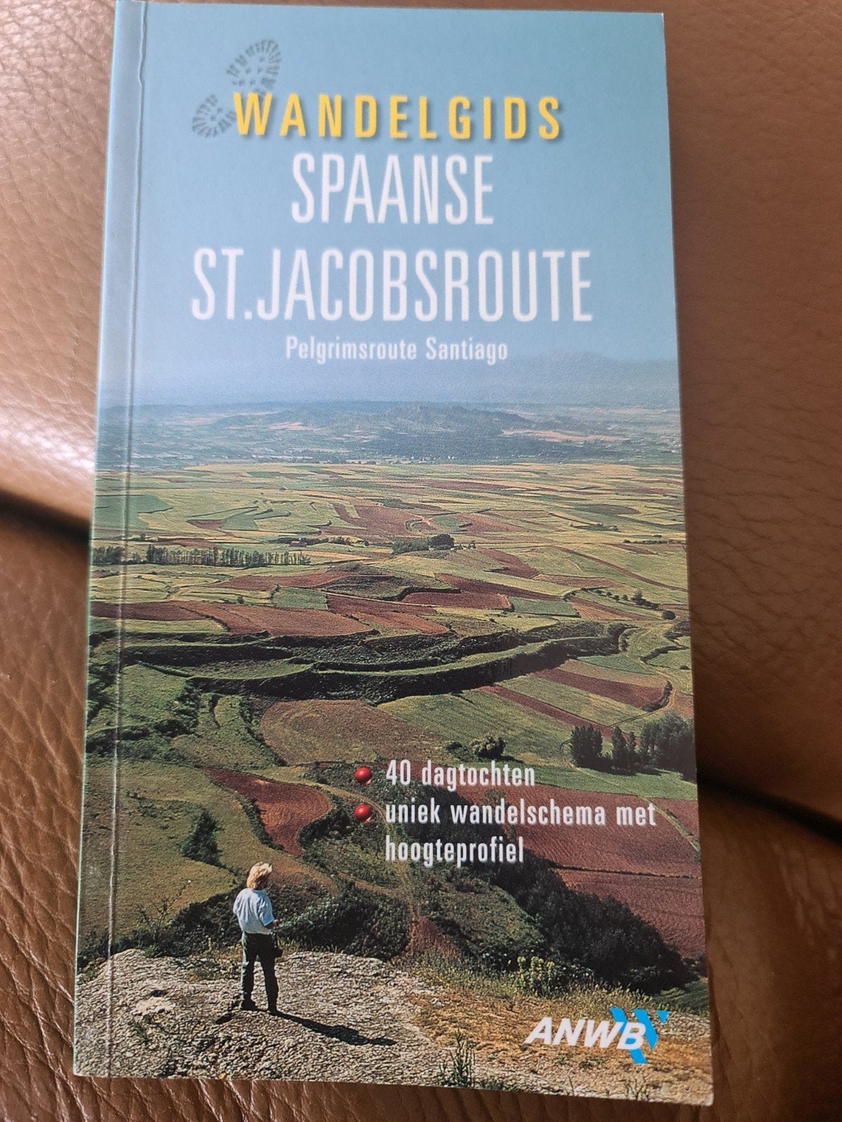 ANWB Wandelgids Spaanse St. Jacobsroute, Fiets- of Wandelgids, Europa, Ophalen of Verzenden, Zo goed als nieuw