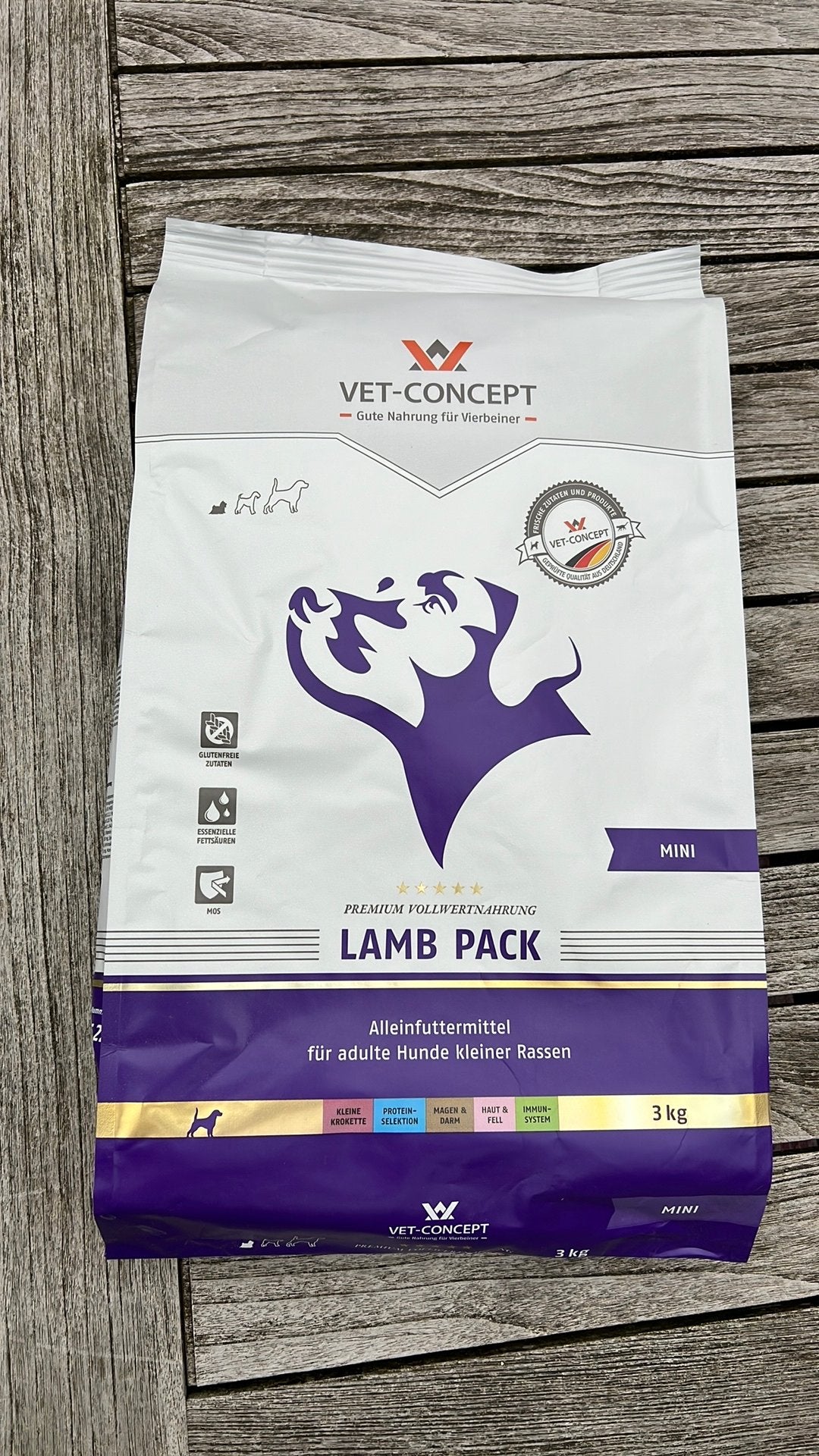DICHTE nieuwe zak hondenbrokken Vet-concept, Dieren en Toebehoren, Dierenvoeding, Ophalen, Hond