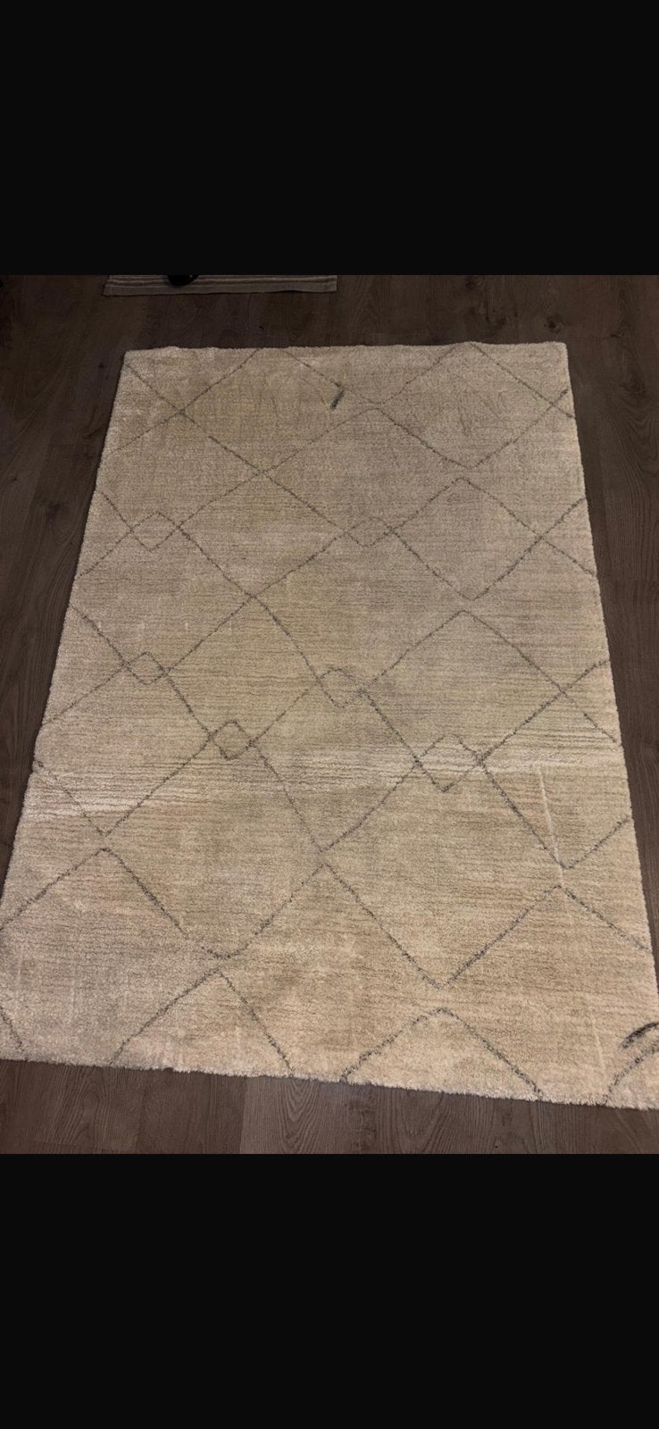 Tapijt, Beige, 150 tot 200 cm, 200 cm of meer, Ophalen of Verzenden