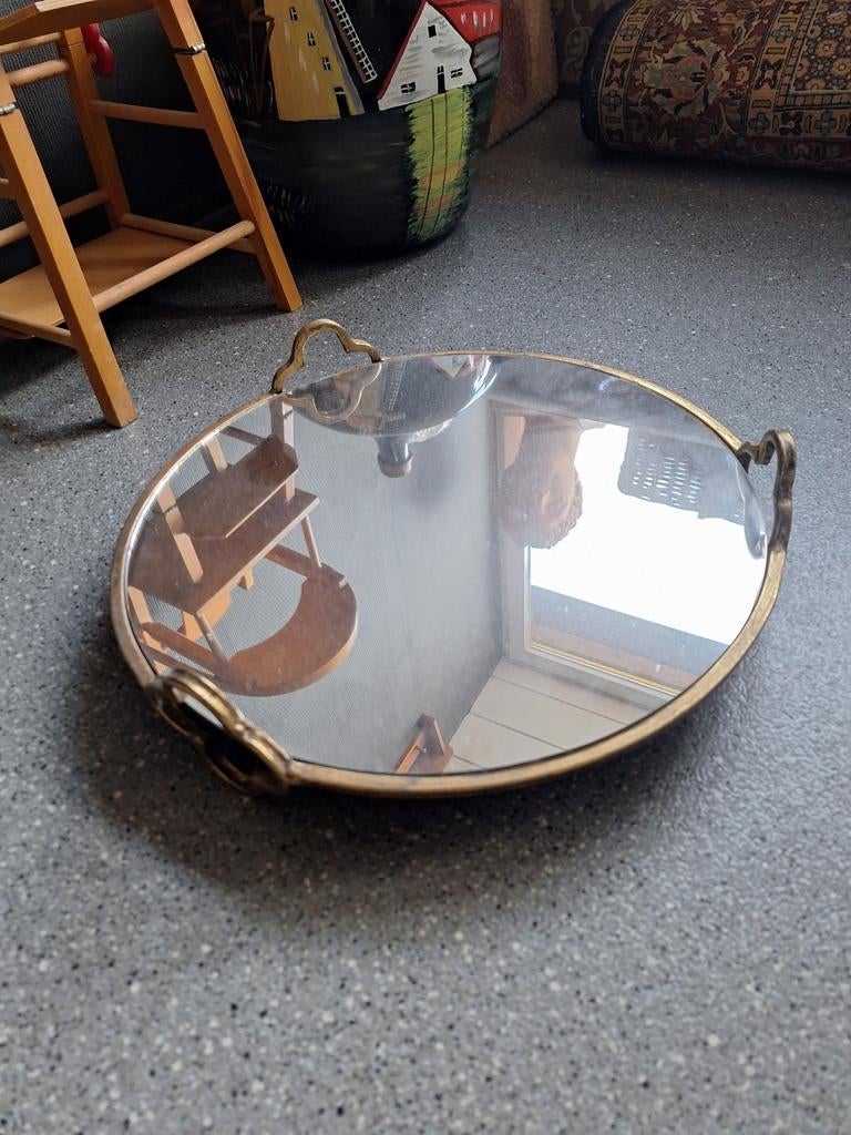 P.T.M.D  tafel spiegel plateau- 41cm, Antiek en Kunst, Ophalen