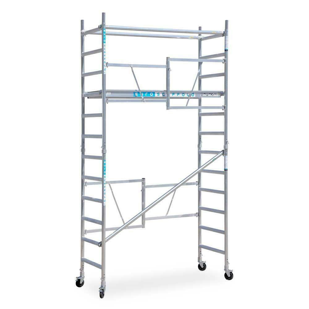 Kamersteiger combi werkhoogte 4,5 meter, Ophalen, Nieuw, Rolsteiger of Kamersteiger, 2 tot 5 meter