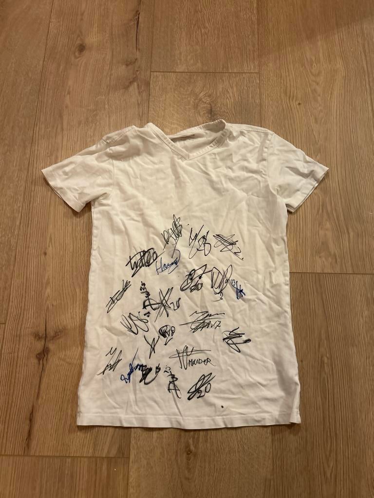 RKC Waalwijk Shirt met Handtekeningen Seizoen 24/25, Ophalen of Verzenden, Zo goed als nieuw, Overige maten, Wit