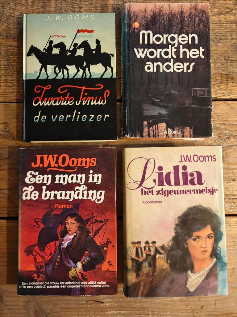 4 Boeken van J.W. Ooms., Ophalen of Verzenden, Gelezen