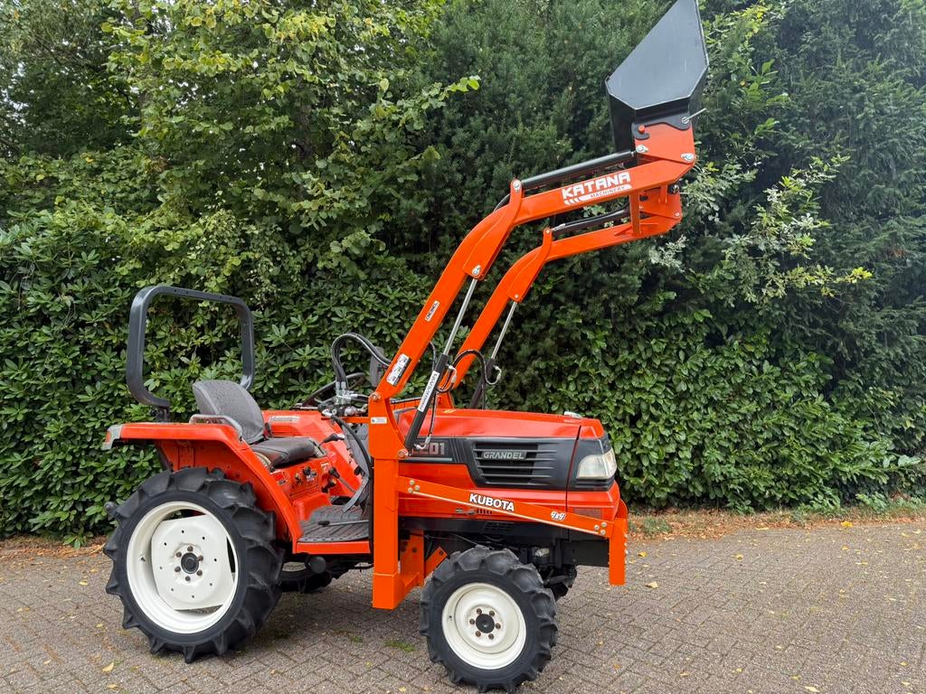 Diverse minitrekker s Kubota Iseki mitsubishi 4x4 voorlader, Gebruikt, Tot 2500, Tot 80 Pk, Ophalen