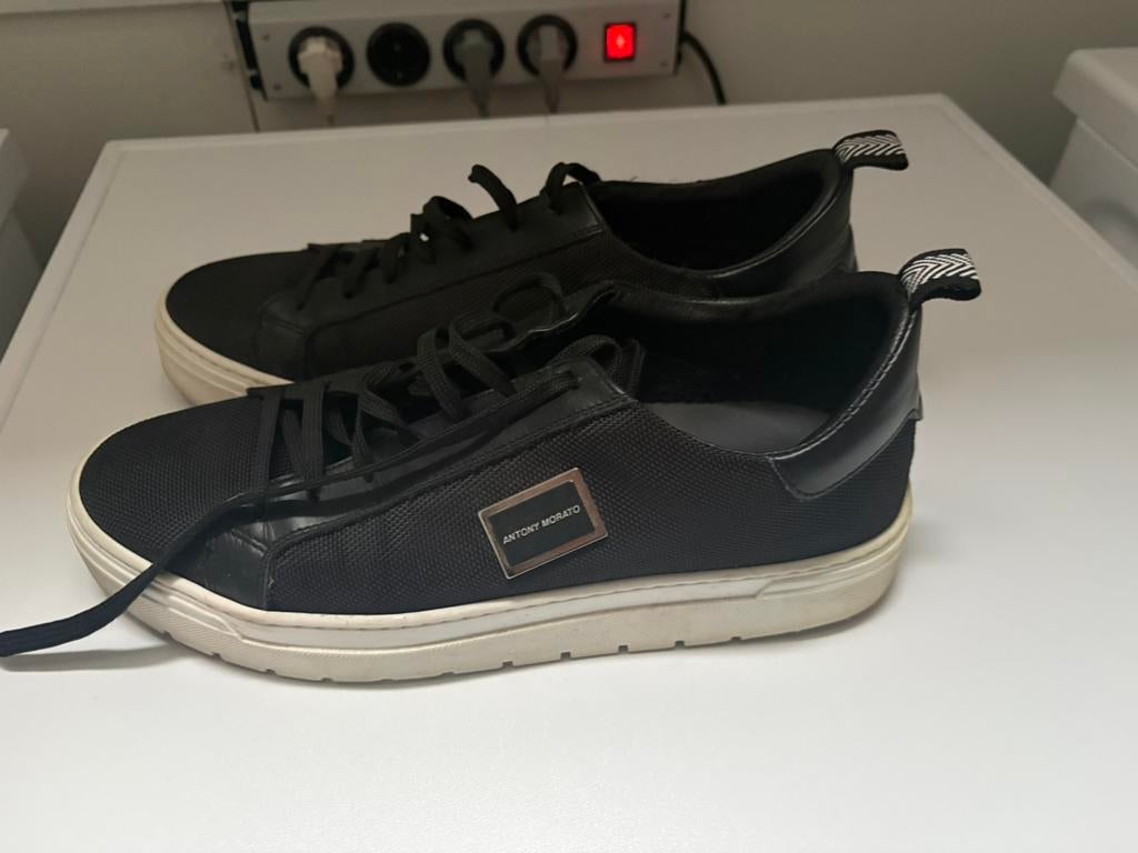 Antony morato, Zwart, Ophalen of Verzenden, Zo goed als nieuw, Veterschoenen