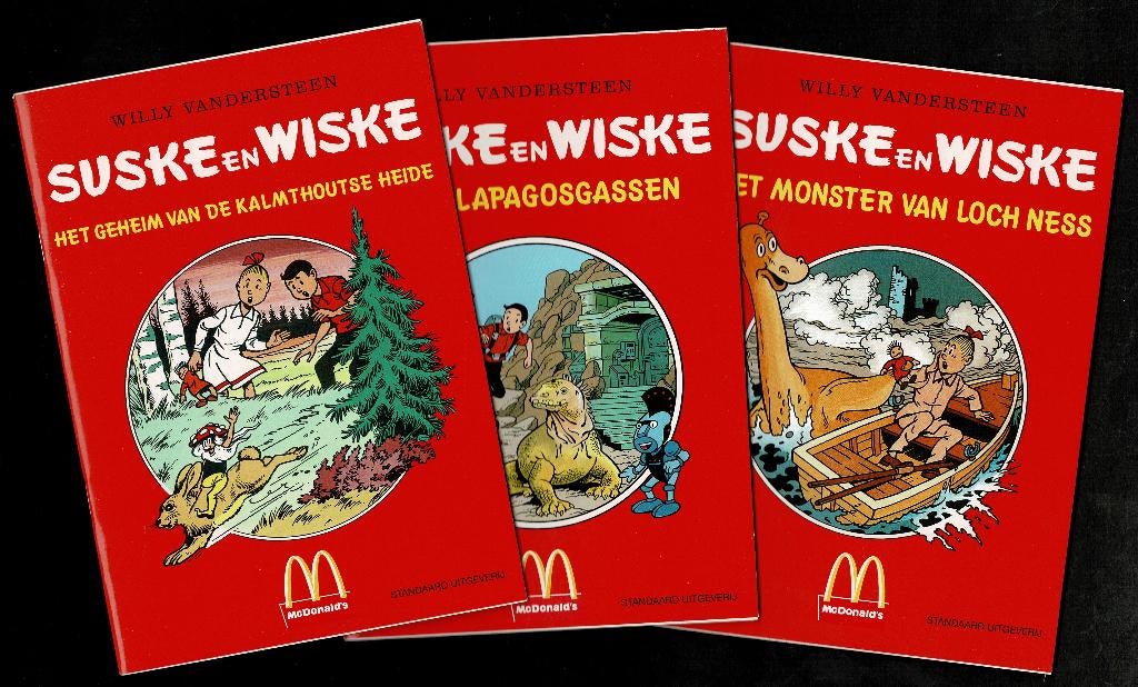 Suske en Wiske - Complete set van 3 McDonalds uitgaven - Nw., Boeken, Stripboeken, Nieuw, Meerdere stripboeken, Ophalen of Verzenden