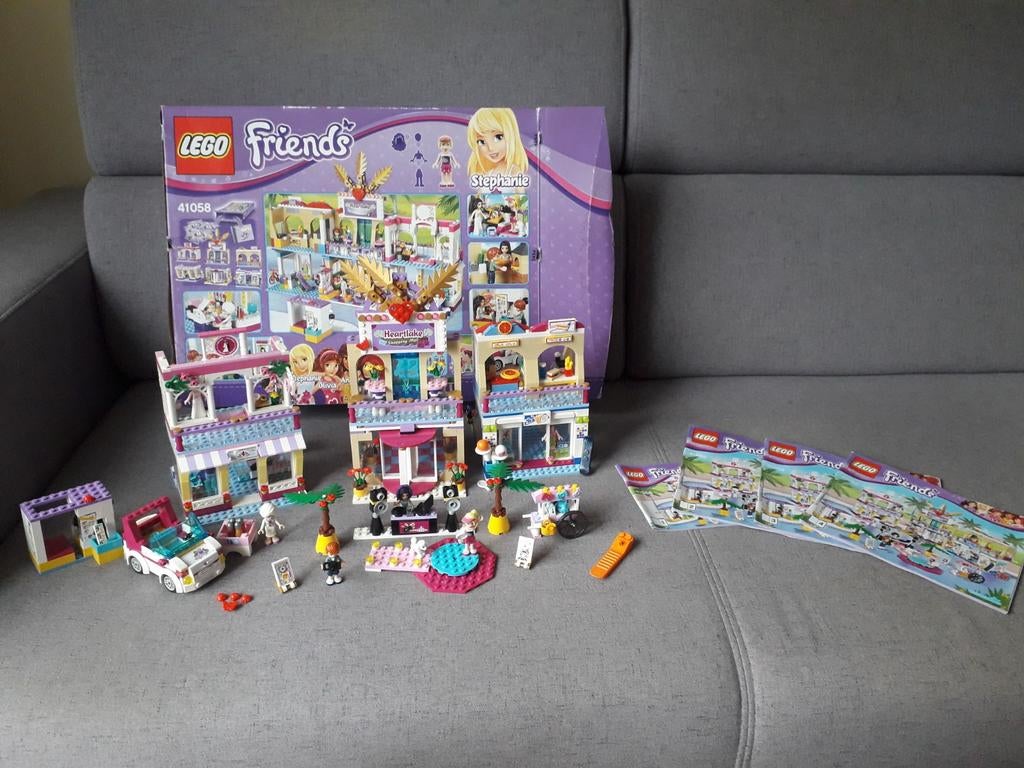 Lego Friends 41058 Heartlake winkelcentrum, Kinderen en Baby's, Speelgoed | Duplo en Lego, Ophalen of Verzenden, Gebruikt, Complete set