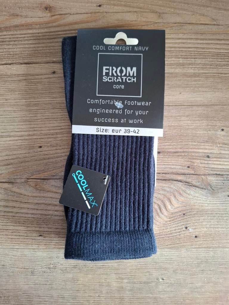 NIEUW!!!    Cool Comfort Navy sokken maat 39-42, Blauw, FROM SCRATCH, Nieuw, Ophalen of Verzenden