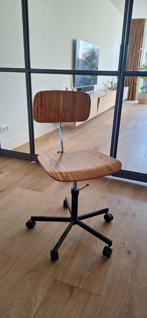 Vintage Jørgen Rasmussen Rabami Stole, Kevi Desk Chair, Ophalen of Verzenden, Zwart