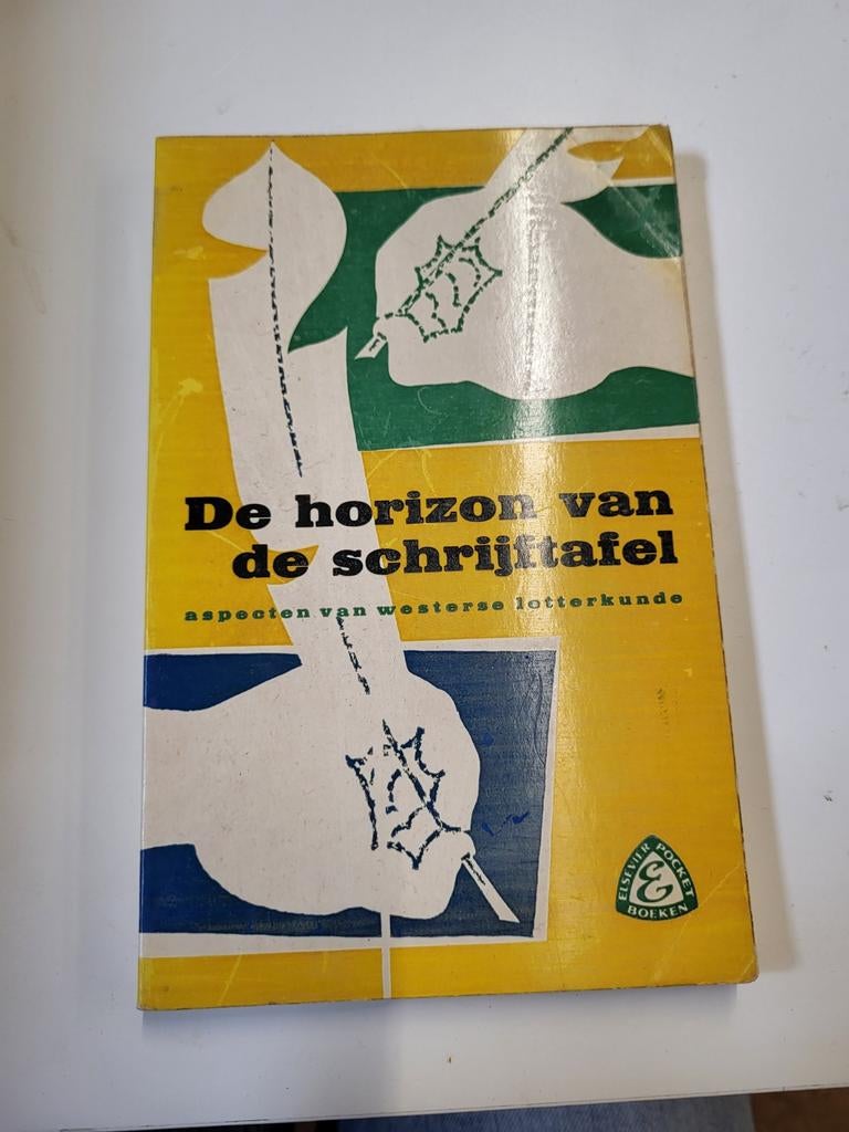 De horizon van de schrijftafel, Ophalen of Verzenden, 1800 tot 2000, Landkaart