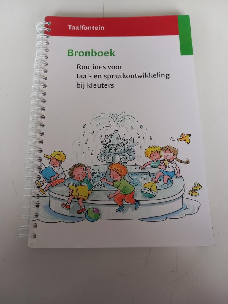 Bronboek Routines taal- en spraakontwikkeling kleuters, Ophalen of Verzenden, Zo goed als nieuw, Niet van toepassing, Taalfontein
