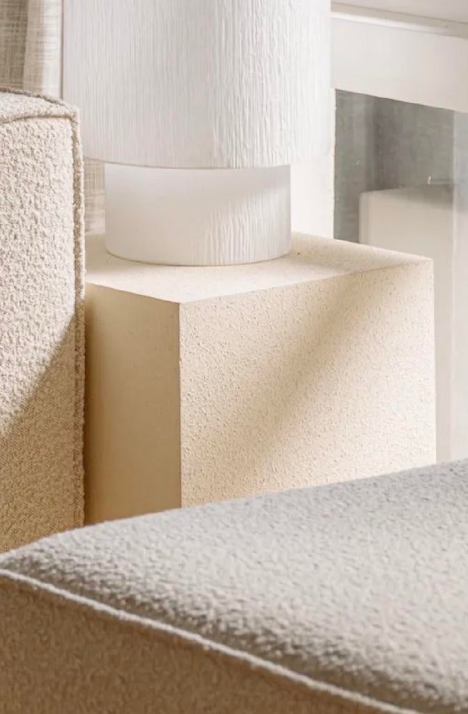 Zara Home Tafel - Cement Finish, Ophalen, Minder dan 55 cm, Vierkant, Nieuw