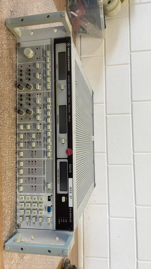 ROHDE&SCHWARZ audio analyzer 10hz 100khz UPA3 622418, Ophalen of Verzenden, Gebruikt