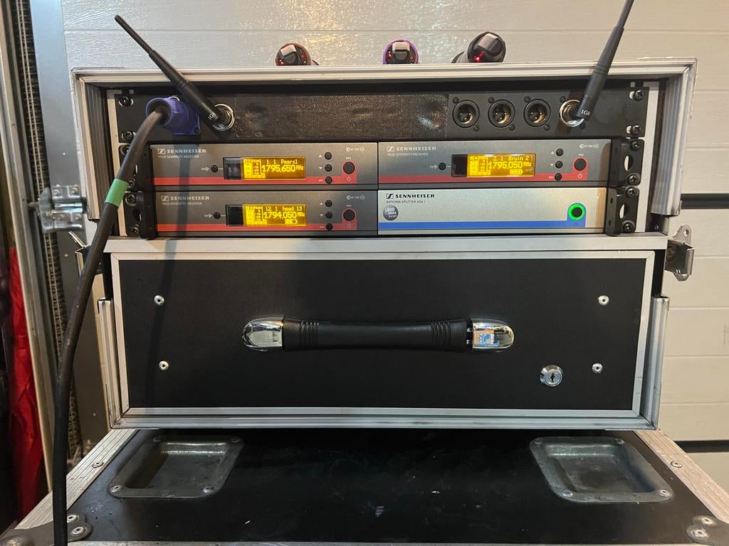 Professionele Draadloze Microfoon st ( senheiser ew 100), Ophalen, Gebruikt, Audio