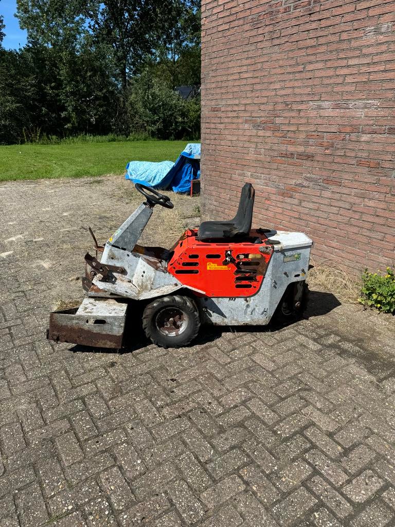 Opknapper scooter met sneeuwschuiver en mestschuif, Tuin en Terras, Zitmaaiers, O, O, Ophalen of Verzenden, O