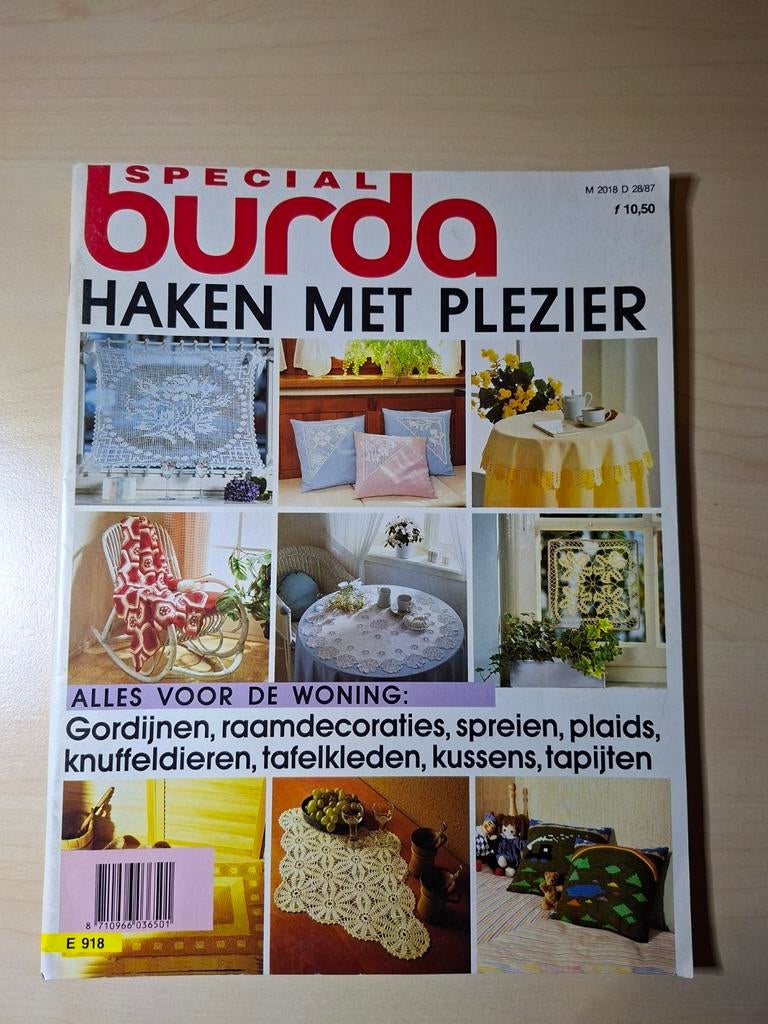 Burda Special Haken met Plezier - Haakpatronen, Ophalen of Verzenden, Haken, Patroon of Boek