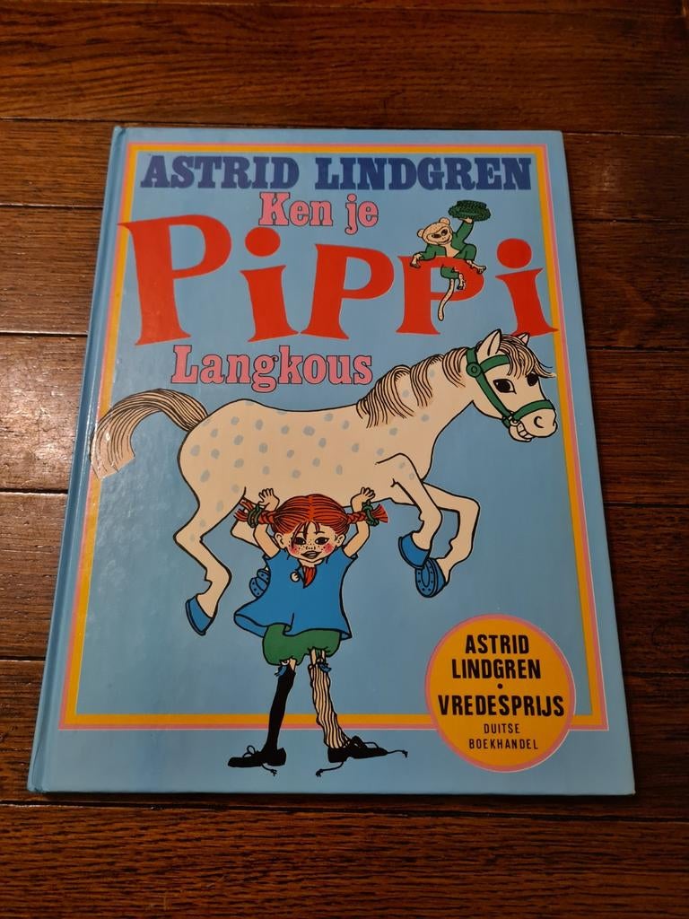 Astrid Lindgren - Ken je Pippi Langkous, Boeken, Kinderboeken | Jeugd | onder 10 jaar, Zo goed als nieuw, Fictie algemeen, Ophalen of Verzenden