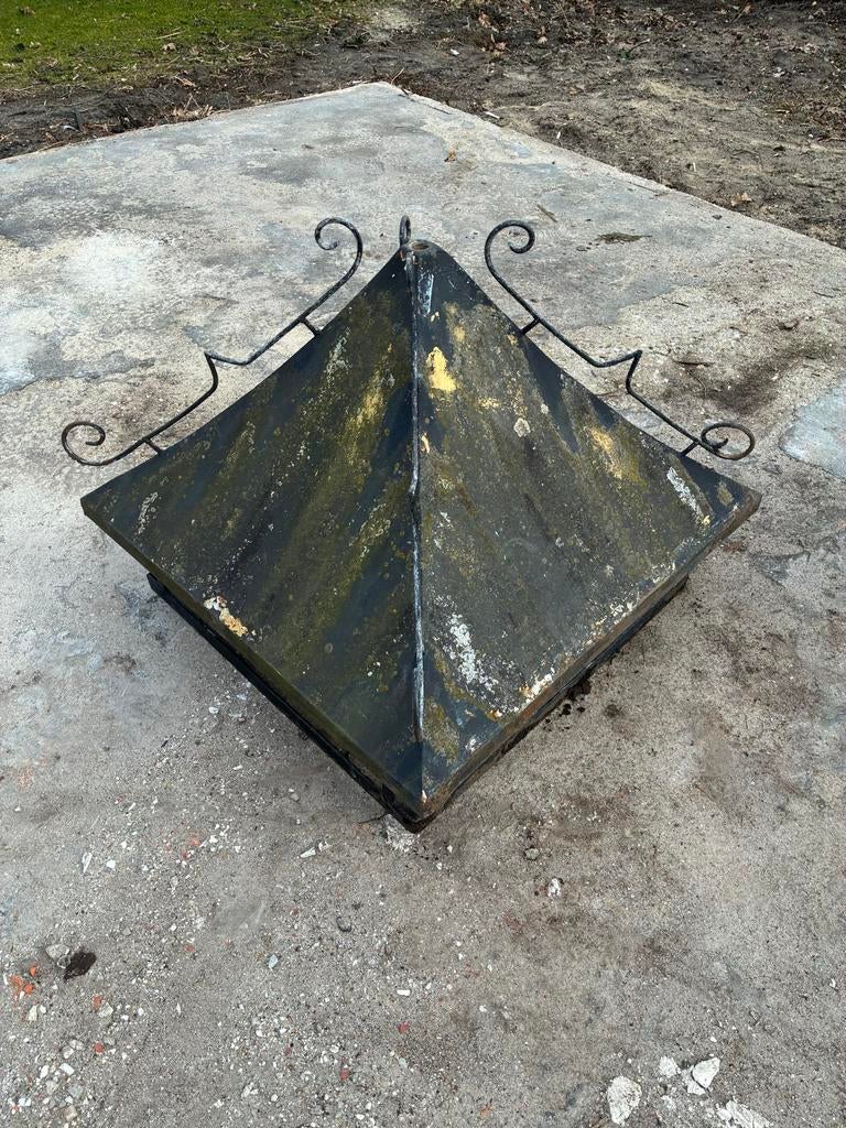 Schoorsteenkap 80x80cm - Ijzer, Tuin en Terras, Ophalen, Gebruikt