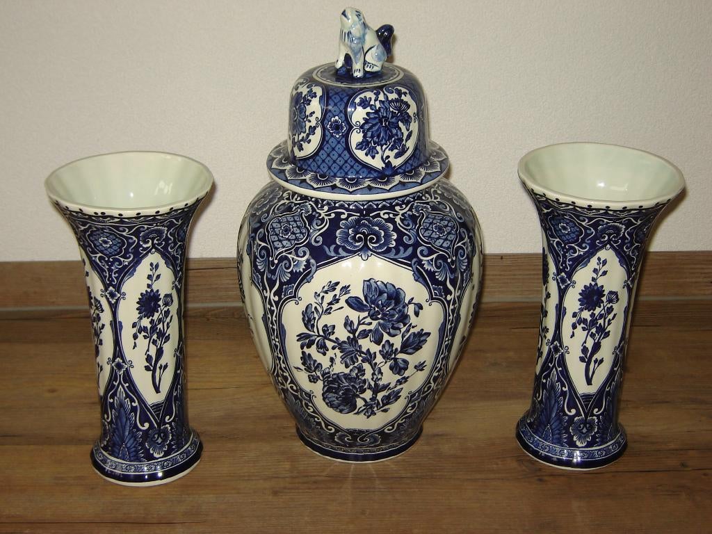 KASTSTEL DELFTS BLAUW 3 Delig !!!!!!!!!!, Ophalen of Verzenden