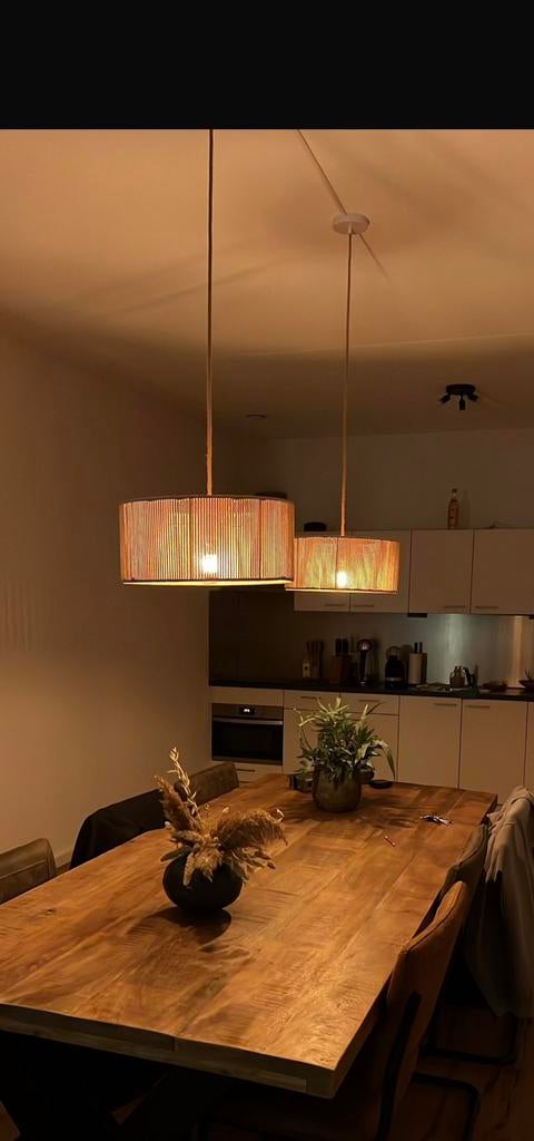 Twee plafondlampen van Sklum, Huis en Inrichting, Lampen | Hanglampen, Ophalen, Zo goed als nieuw, Minder dan 50 cm
