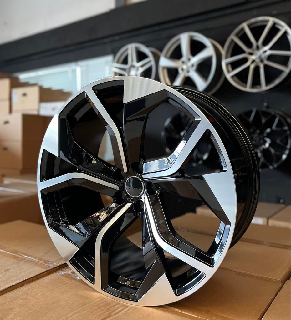 22 23 inch Rsq8 look velgen 5x112 audi q5 q7 sq8 rs6 e-tron, Auto-onderdelen, Banden en Velgen, Velg(en), 285 mm, Nieuw, Overige maten