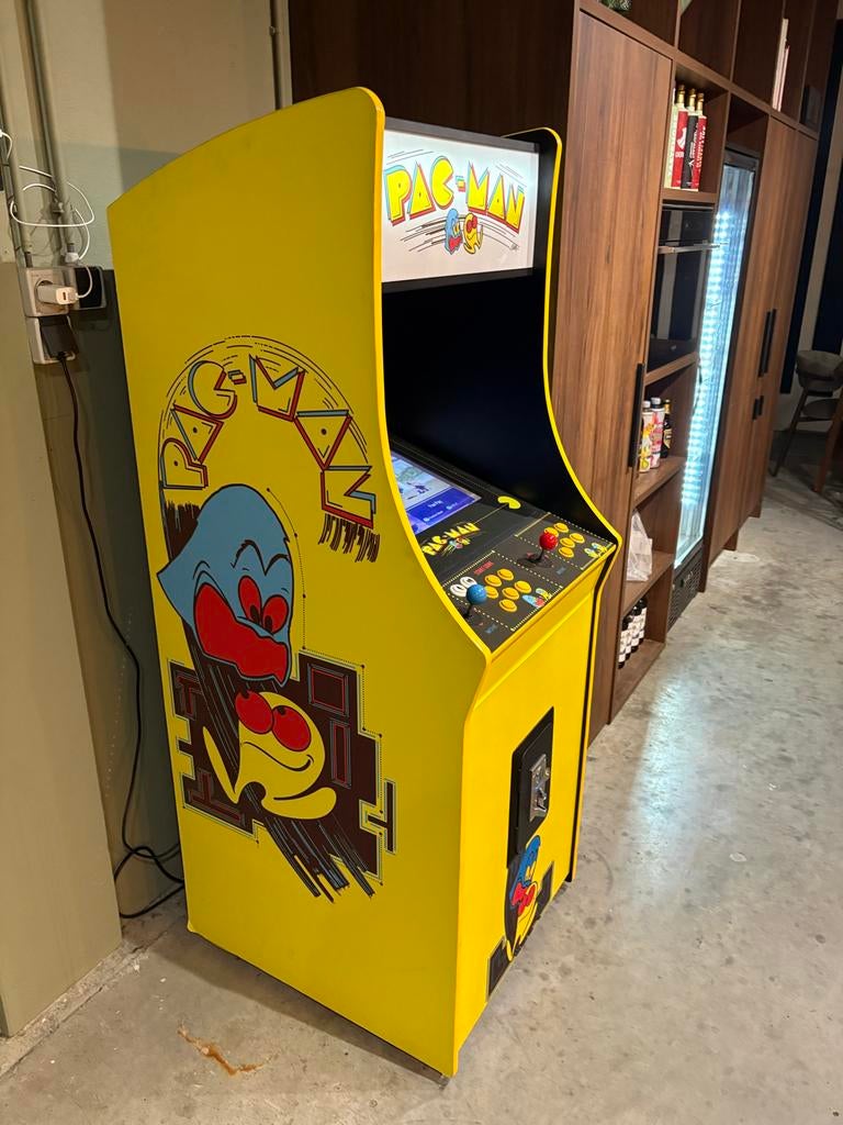 Pacman Arcadekast, Spelcomputers en Games, Games | Overige, 1 speler, Ophalen, Gebruikt