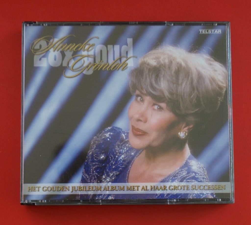 2cd Anneke Gronloh 28 x goud Paradiso + Brandend zand, Ophalen of Verzenden, Gebruikt, Europees