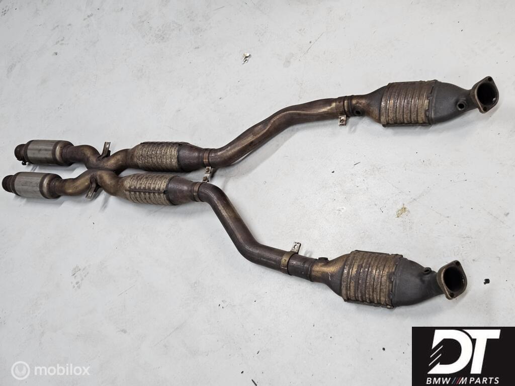 Katalysator + middenpijp BMW M3 E92 E90 E93 S65 18307848117, Auto-onderdelen, Uitlaatsystemen, Gebruikt, Ophalen of Verzenden