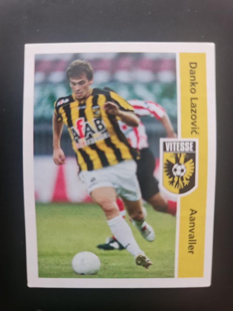 Danko Lazović Vitesse Spelerskaart, Ophalen of Verzenden, Nieuw, Vitesse, Spelerskaart
