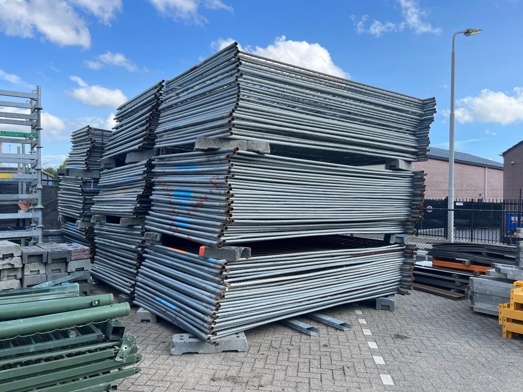 Bouwhekken/bouwhek/bouw hekken/bouw afzetting/bouw afzetting, Doe-het-zelf en Verbouw, Ophalen, Gebruikt