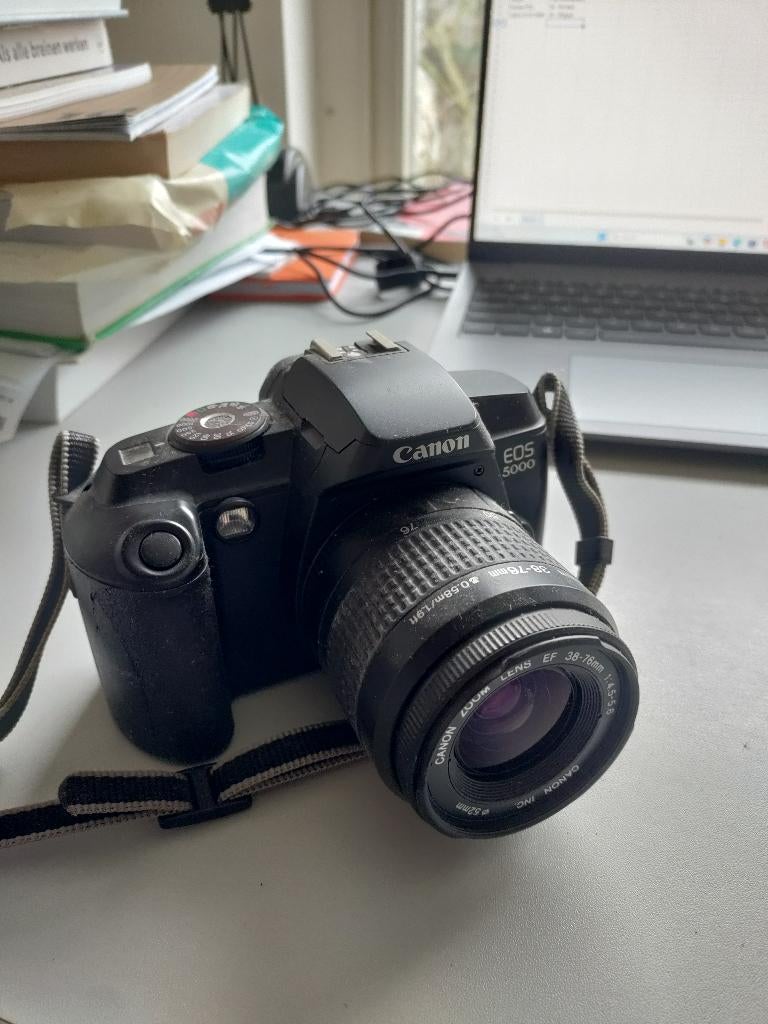 Canon eos 5000, Audio, Tv en Foto, Fotocamera's Analoog, Gebruikt, Spiegelreflex, Canon, Ophalen