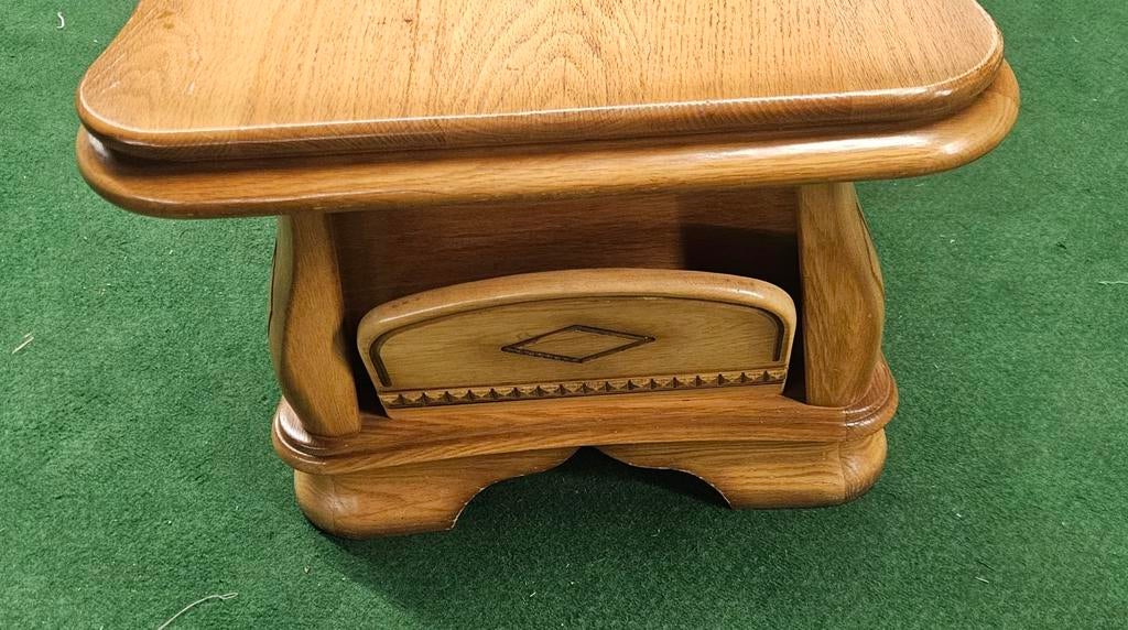 Salontafel Karel Mintjes Eiken Safir, Ophalen, Rechthoekig, 100 tot 150 cm, 50 tot 100 cm