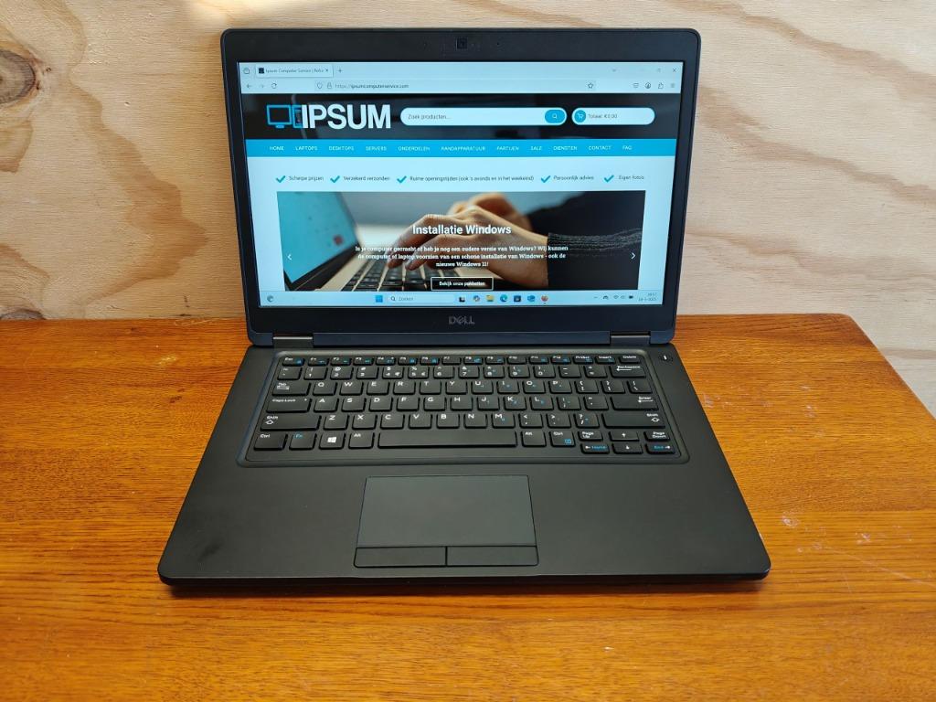 Dell Latitude 5490 | i3 8130u | 8gb DDR4 | 120gb SSD, Dell, 2 tot 3 Ghz, 8 GB, Refurbished