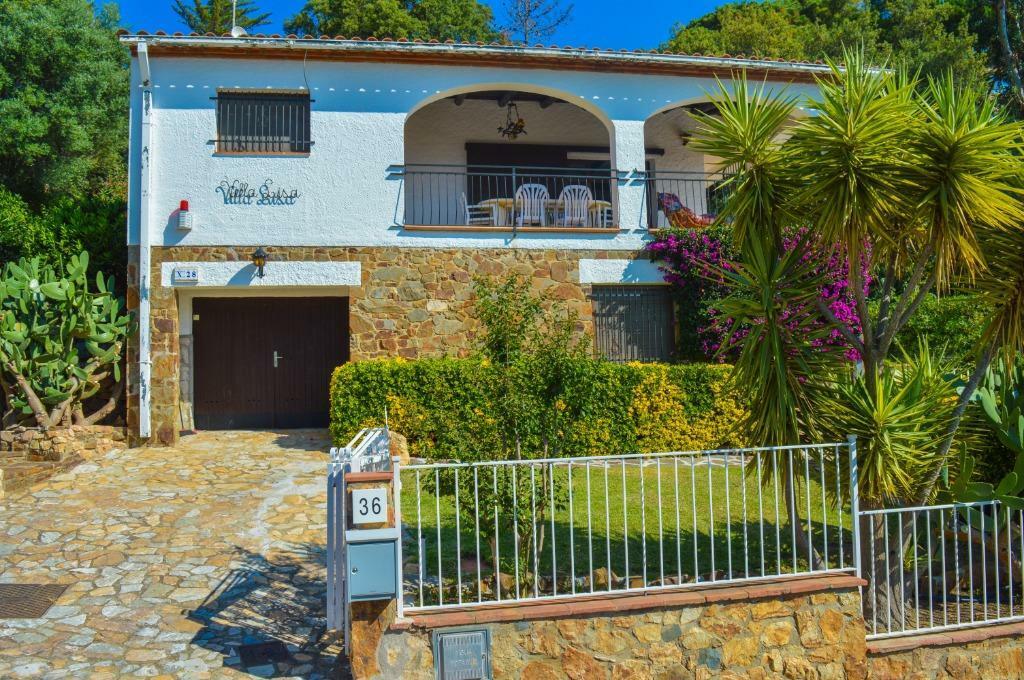 Luxe villa, zeezicht & zwembad, Calonge, Costa Brava, Spanje, Costa Brava, Open haard, Landelijk, Aan zee