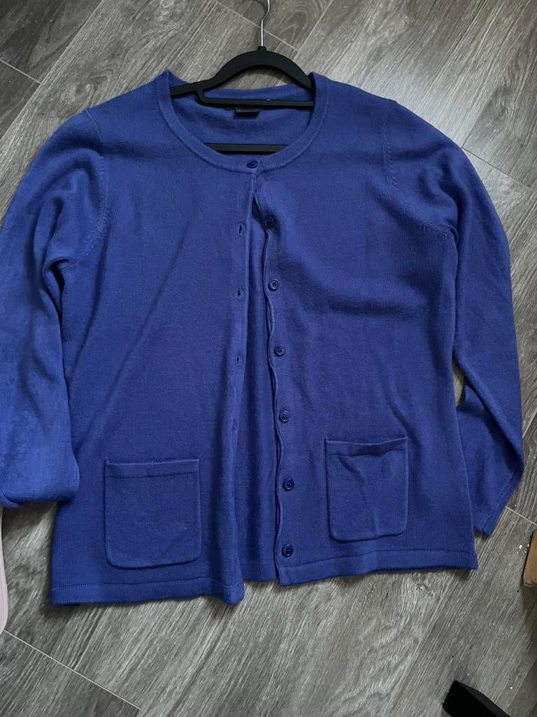 Adagio vest violet 40, Kleding | Dames, Ophalen of Verzenden, Zo goed als nieuw, Maat 38/40 (M), Paars