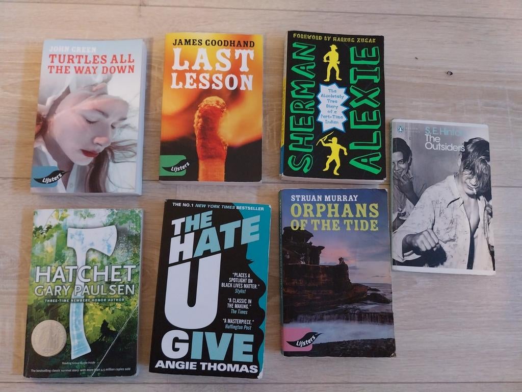 Engelse boeken - literatuurlijst, Ophalen of Verzenden, Gelezen, Diverse